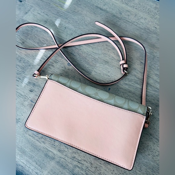 Coach Light Khaki/Faded Blush Crossbody - Picture 3 of 7